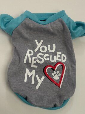 “You Rescued Me” Pet Shirt